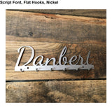 Key Rack, Personalized with Name or Word, Script Font