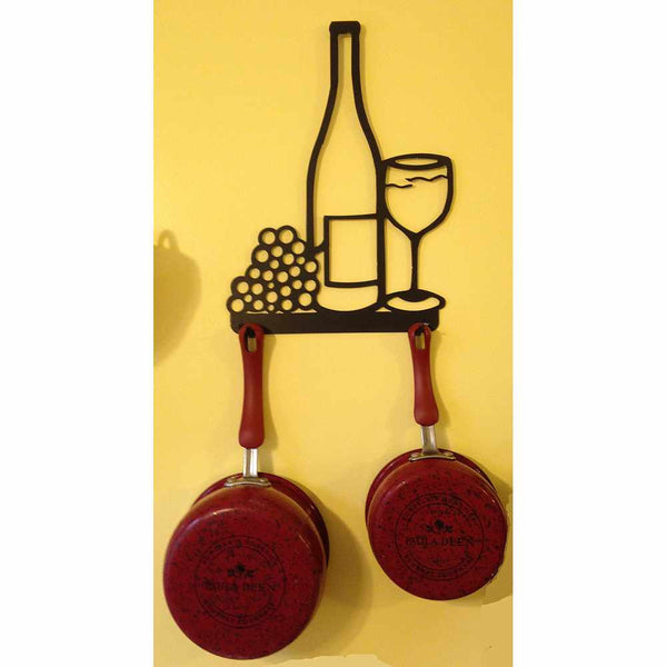 Pot or Pan Hook, Wine Theme