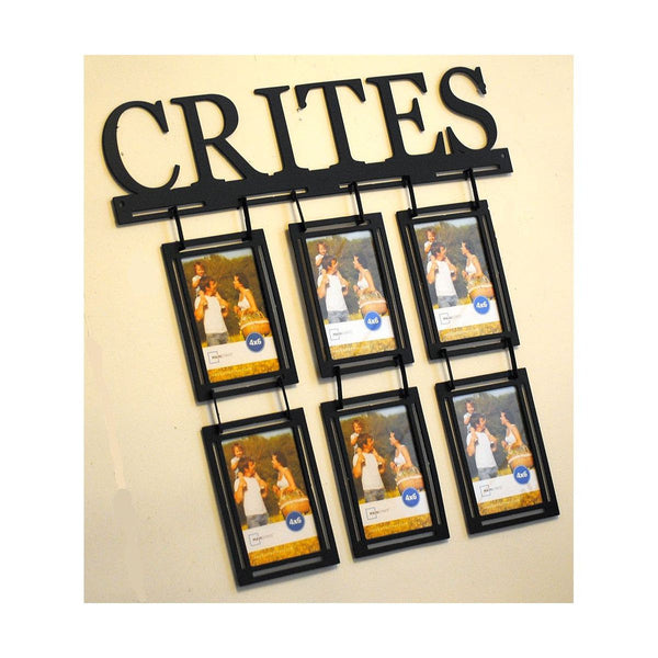 Configurable Frame Set with six 4 x 6 Frames and Name Header