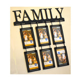 Configurable Frame Set With Six 4 X 6 Frames And Name Header