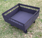 Fire Pit Customized with Name (Shipping Included)
